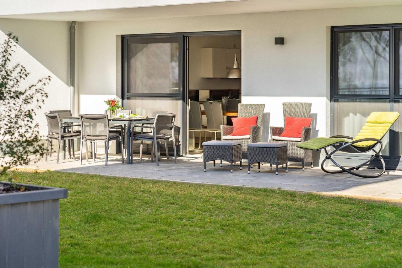 Terrassenwohnung "Inselreich" - Oase Am Haff Garz (Usedom) Exterior foto