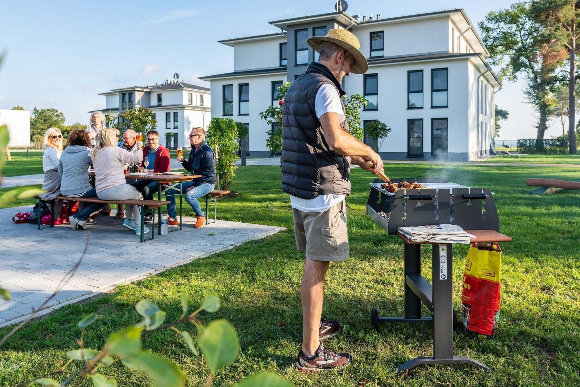 Terrassenwohnung "Inselreich" - Oase Am Haff Garz (Usedom) Exterior foto
